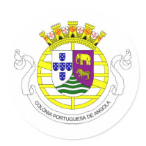 Portuguese West Africa , Angola Sticker