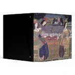 Portuguese women eating a meal, Goa Binder