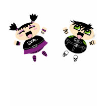 Pos-Emo (chibis only) t-shirts
