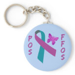POS-FFOS Suicide Survivors Ribbon &amp; Butterfly Keychains