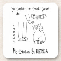Posavasos I also when they throw to me…. Drink Coasters