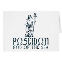Poseidon Greeting Cards