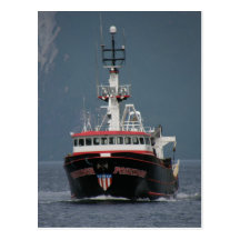 Poseidon, Fishing Trawler in Dutch Harbor, AK Post Card