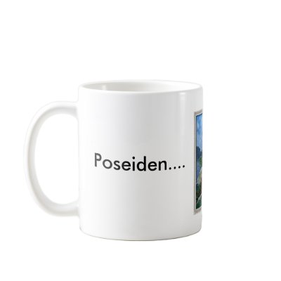 Poseidon.... look at me! mug by mathew79