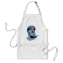 Poseidon statue aprons