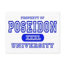 Poseidon University postcards by universityshirts Poseidon University postcards