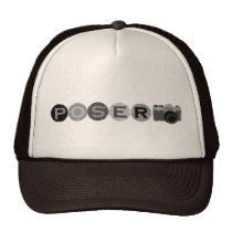 Poser For A Photograph hats