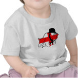 Posh English Bulldog English flag Shirts