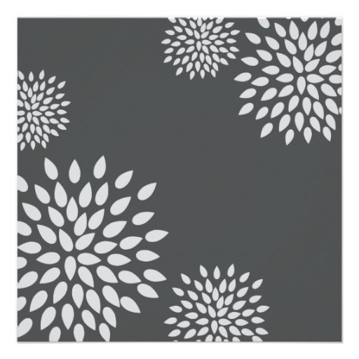 Posh Petals | Silver | Wedding Invitation