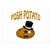 Posh Potato Post Card