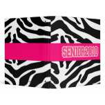 Posh Zebra Print Custom Binder