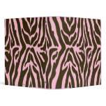 Posh Zebra Print Custom Binder