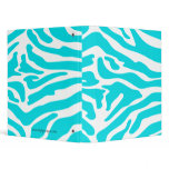 Posh Zebra Print Custom Binder binders