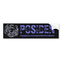 Posiden Bumper 3 bumper stickers by mego1370 Posiden Bumper 3 bumper stickers
