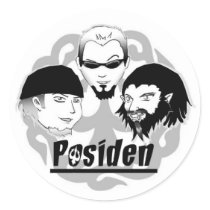 Posiden on Posiden stickers by mego1370 Posiden on Posiden stickers