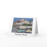 Positano Beach Greeting Card