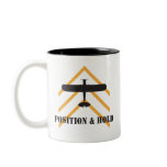 Position And Hold Airplane Coffee Mugs