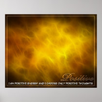 Positive Abstract Energy Posters