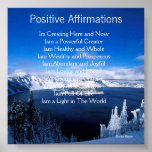 Positive Affirmations Poster