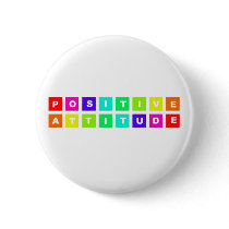 positive attitude pin