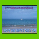 Positive Attitude Poster posters