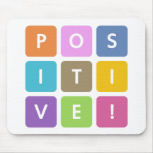 Positive Cubes Collection Mousemats