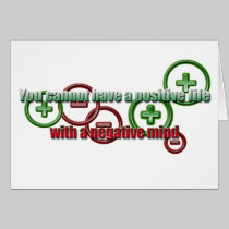 Positive Life Negative Mind cards