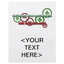 Positive Life Negative Mind Flyers
