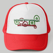 Positive Life Negative Mind hats