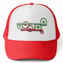 Positive Life Negative Mind Trucker Hat