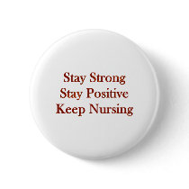 Positive Nurse Pinback Buttons