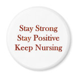 Positive Nurse Refrigerator Magnets