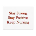 Positive Nurse postcards by nurse2goto Positive Nurse postcards