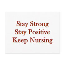 Positive Nurse postcards