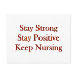 Positive Nurse Post Card