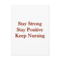Positive Nurse postcards by nurse2goto Positive Nurse postcards