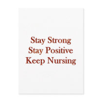 Positive Nurse postcards