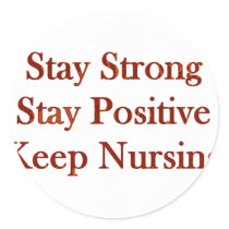 Positive Nurse Stickers