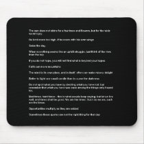 positive quotes mousepad