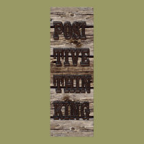 POSITIVE THINKING Rustic Motivational Poster posters