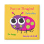 Positive Thoughts - Cute Ladybug Magnet