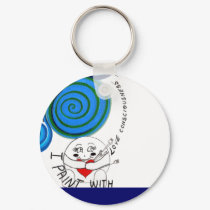 Positive, Uplifting, Whimsical Keychain/Bag Charm