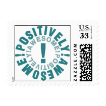 Positively Awesome! Postage Stamp