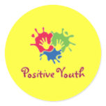 Positively Sticky Round Sticker