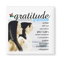 PositivEnergy Gratitude Magnet