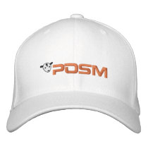POSM Embroidered Hat embroidered hats by posmsoft POSM Embroidered Hat embroidered hats