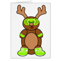 posse deer lime cards