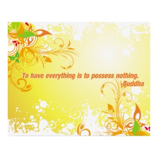 Possess Nothing Buddha print