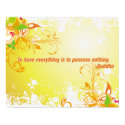 Possess Nothing Buddha posters