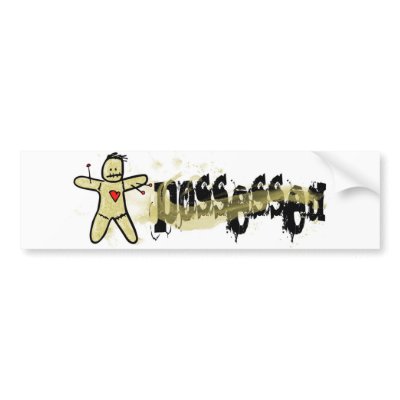 Possessed Bumper Sticker by Elle_Ichai